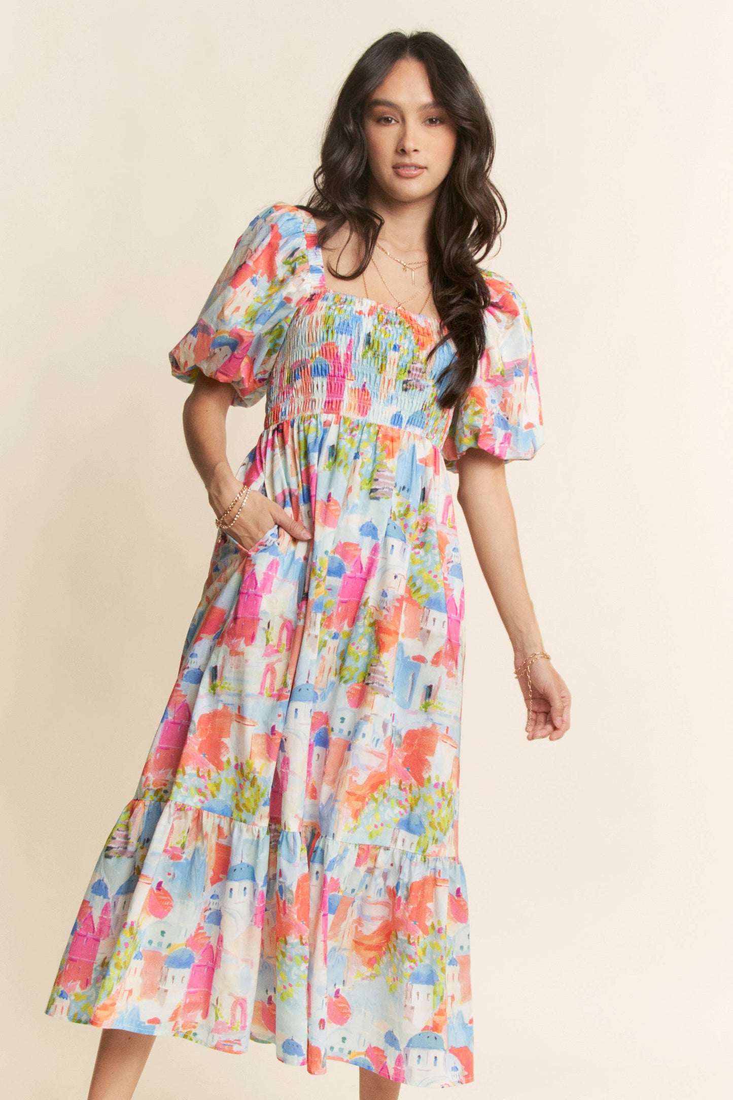 Mia Smocked Dress