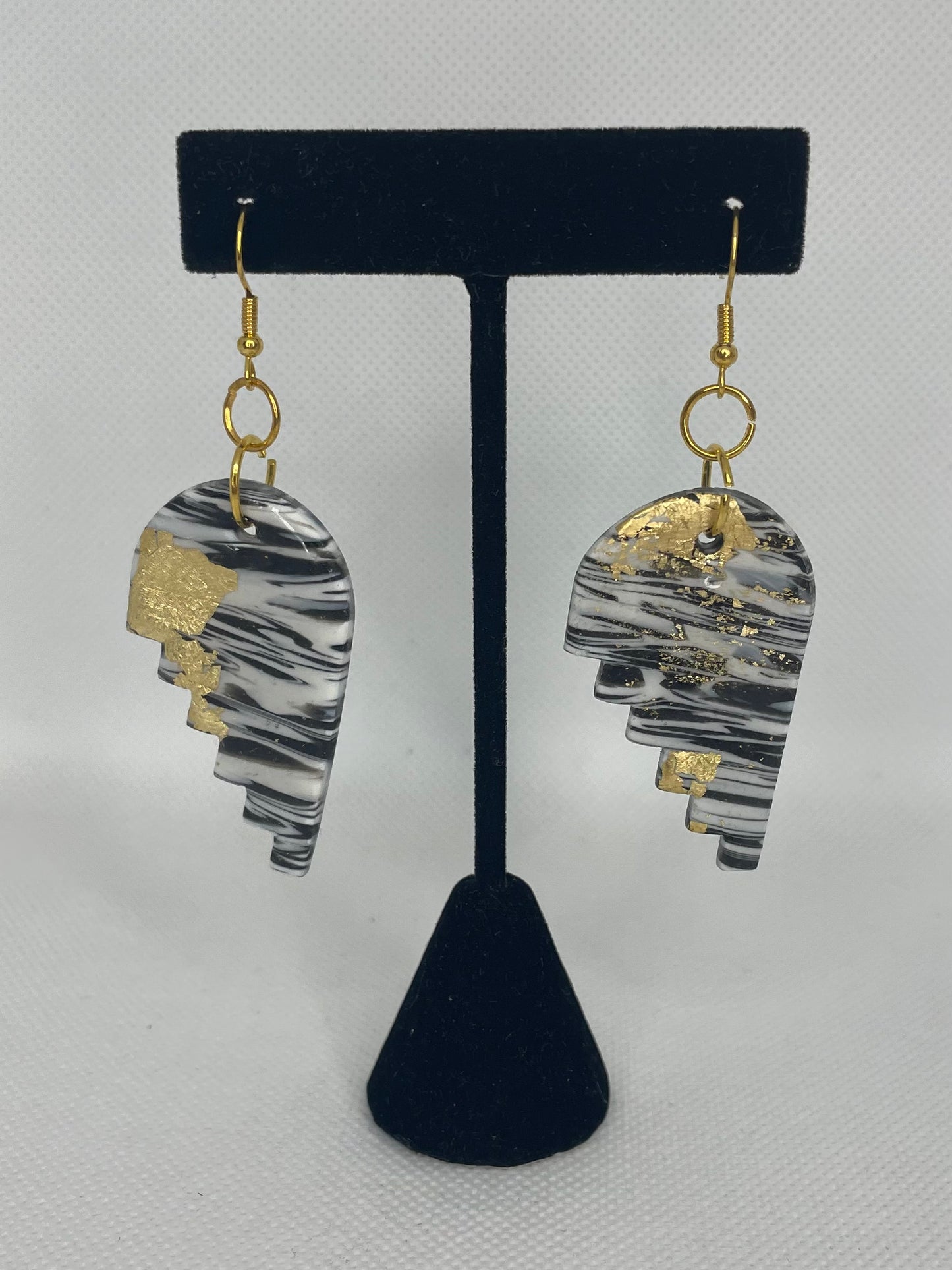 Luna Dangling Clay Earrings