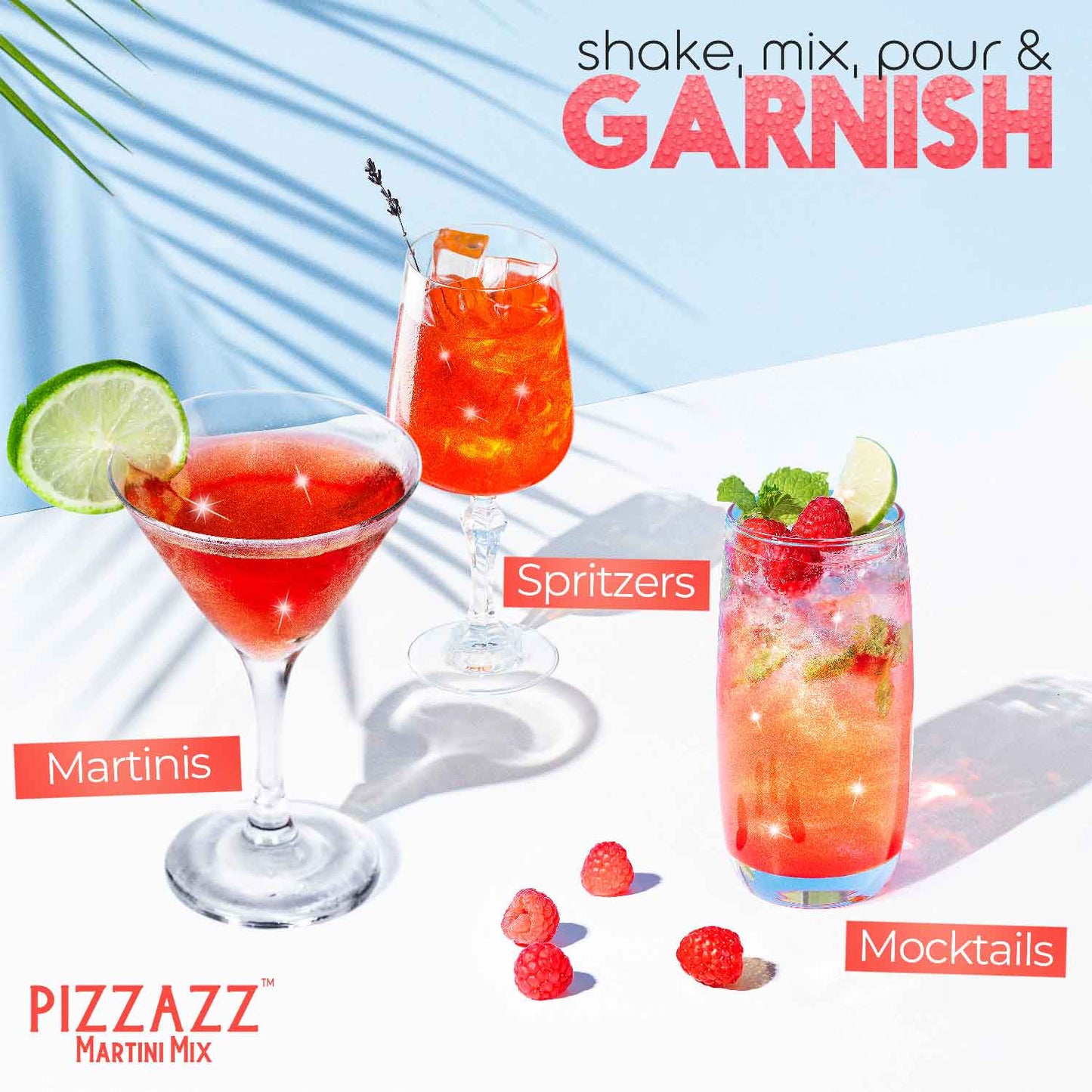 Pizzazz Martini Mixes — Cosmo