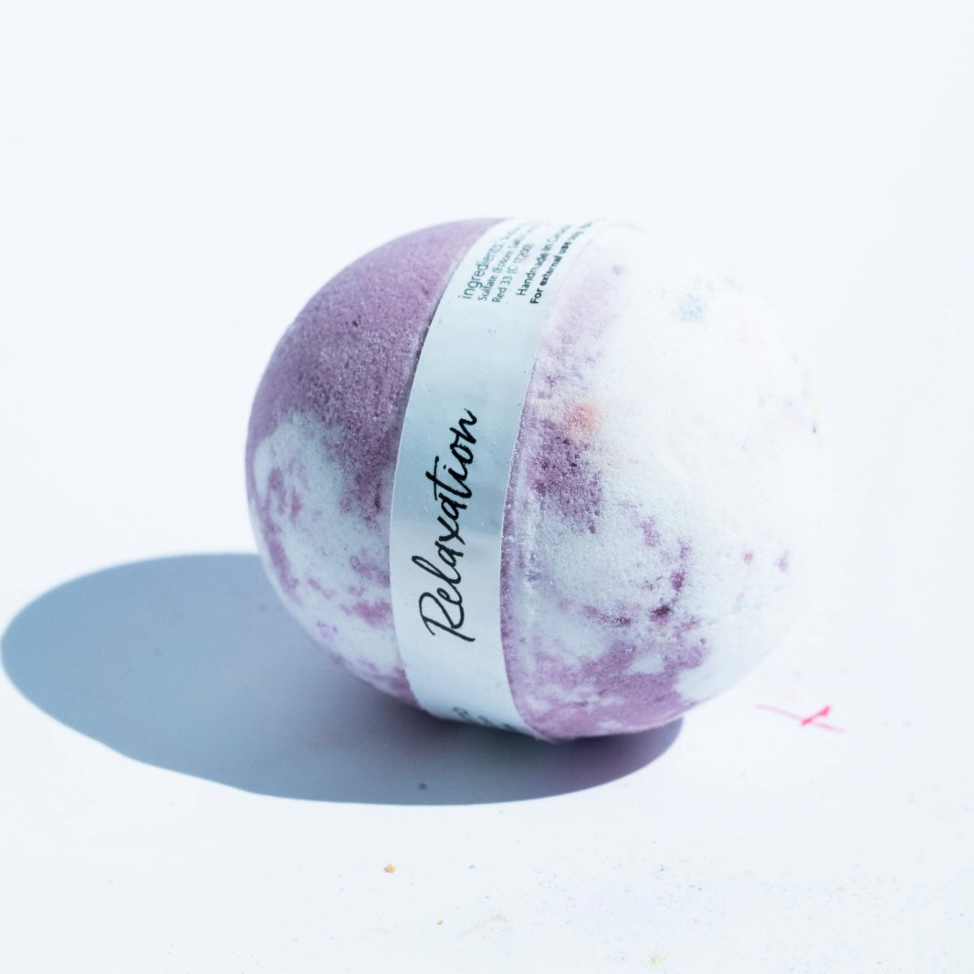 “Relaxation” — Lavender Bath Bomb