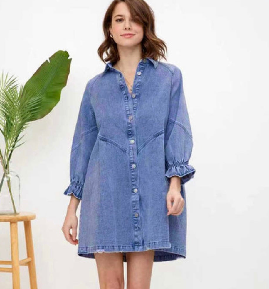 Amanda Denim Dress