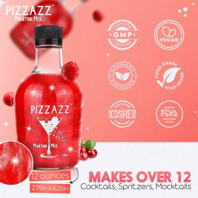 Pizzazz Martini Mixes — Cosmo