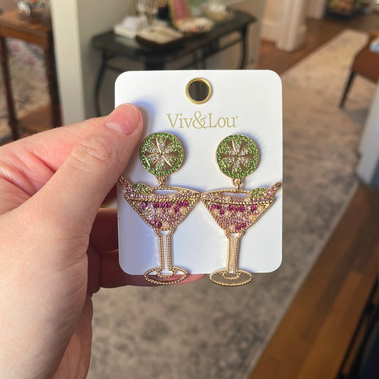 Cocktail ‘O Clock Earrings