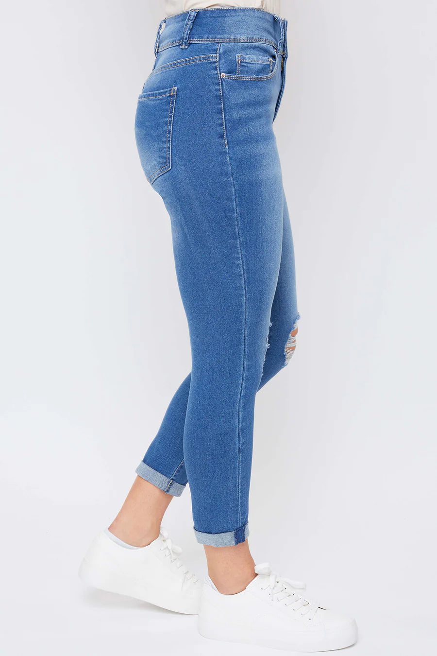 Joan Cuffed Denim Jeans