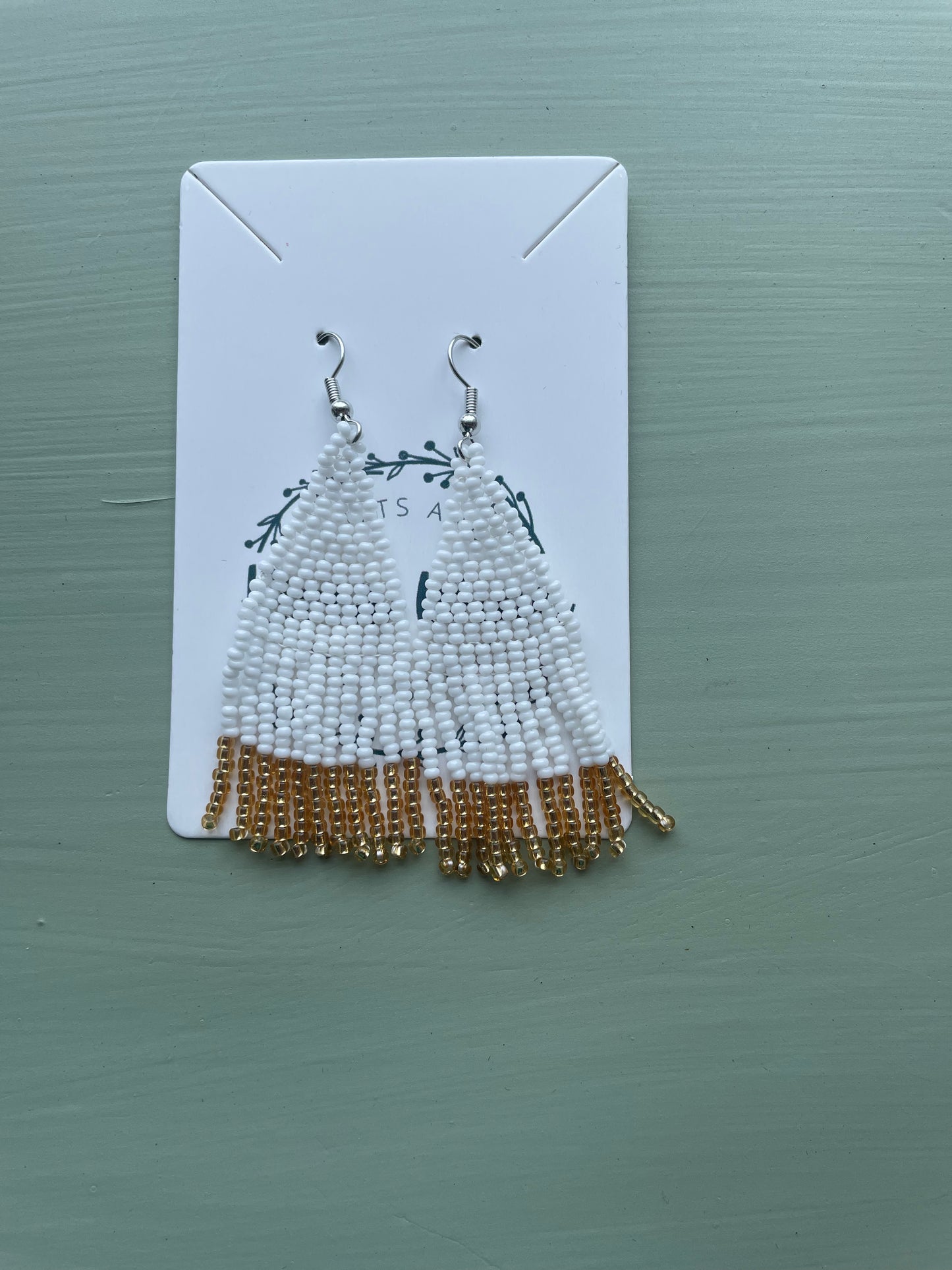 Dangling Beaded Earrings