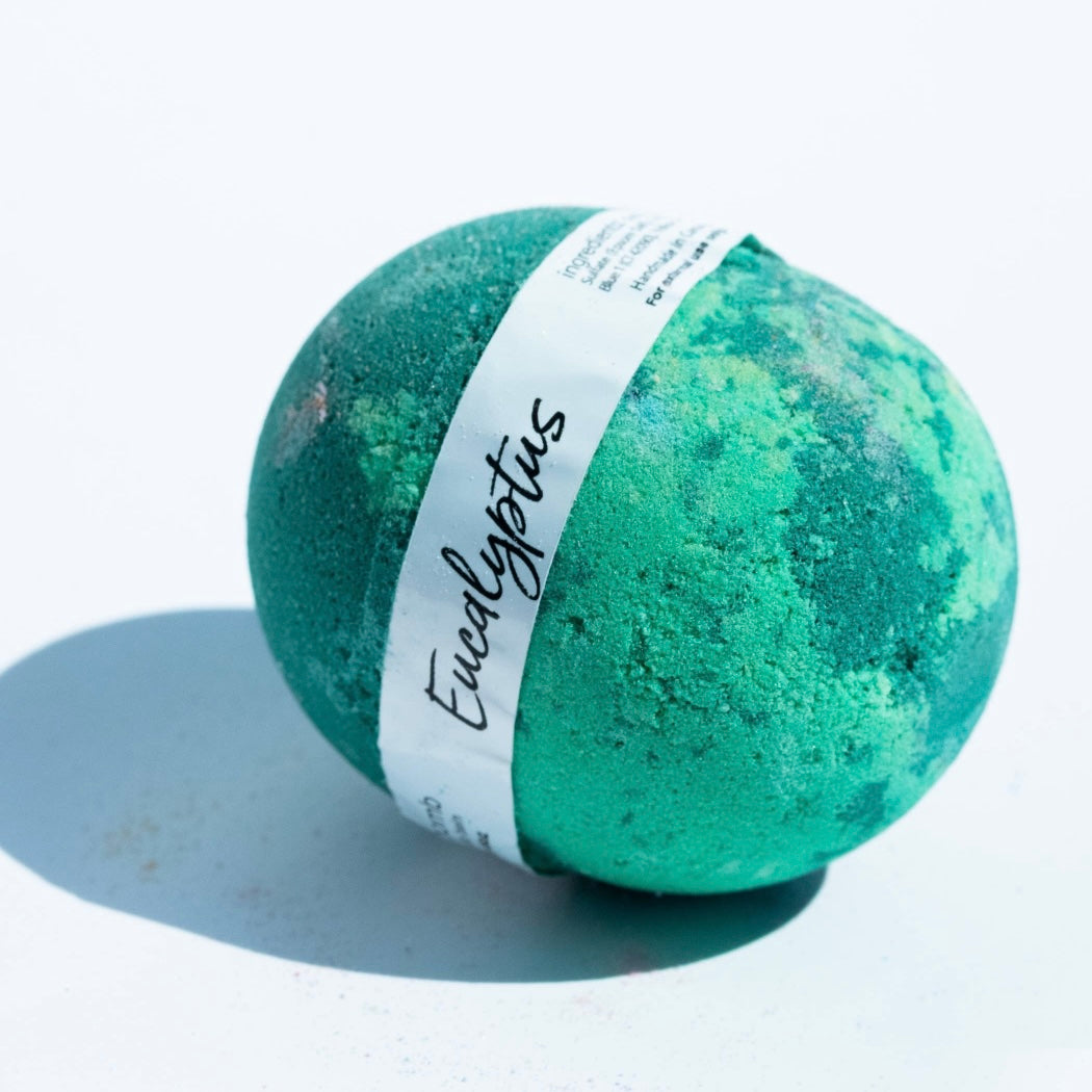 “Cold Buster” — Eucalyptus Bath Bomb