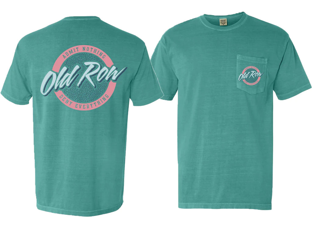 Old Row — Sea Foam Logo Tee