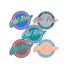 Old Row Retro Circle Sticker Pack