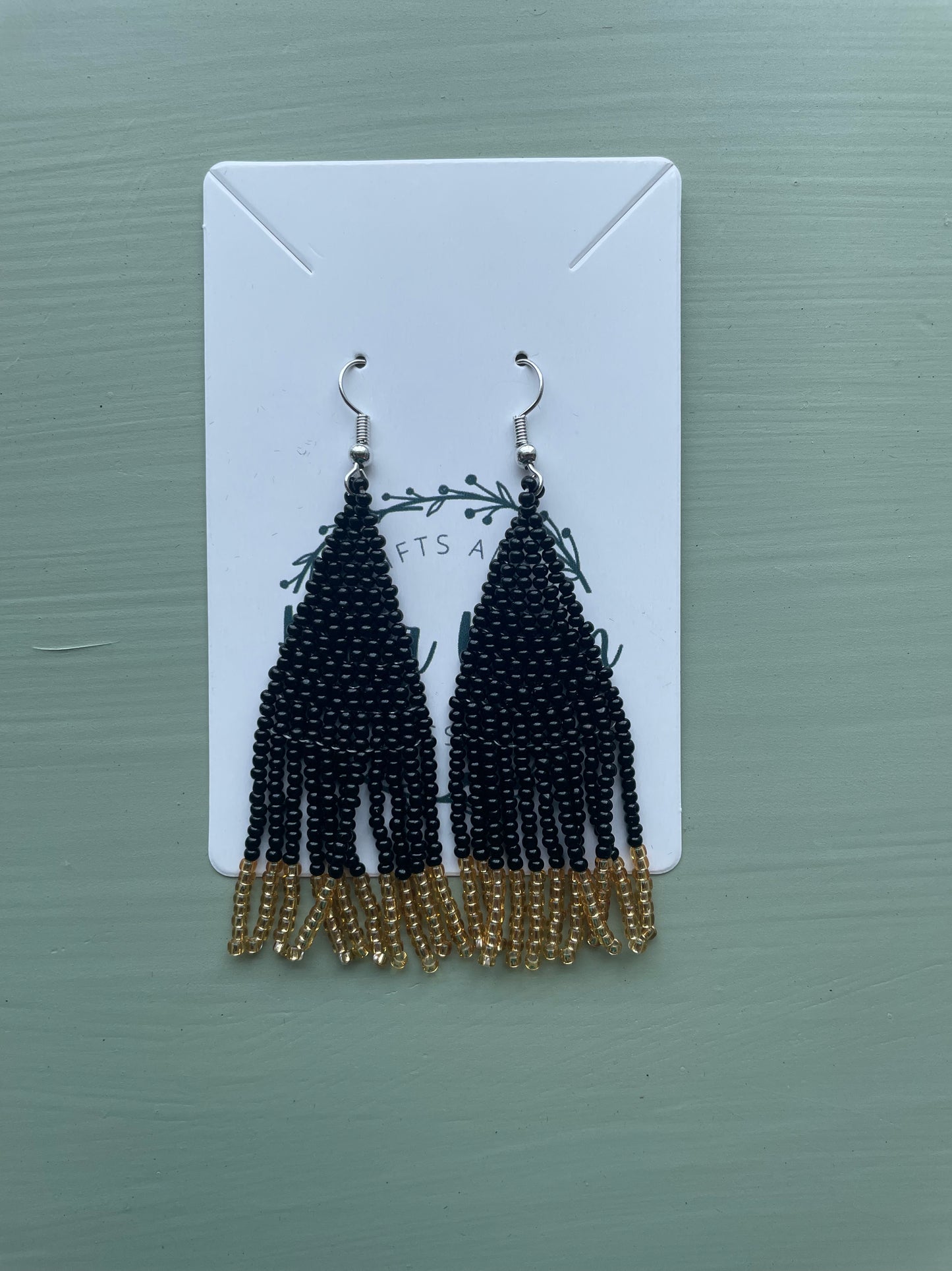 Dangling Beaded Earrings