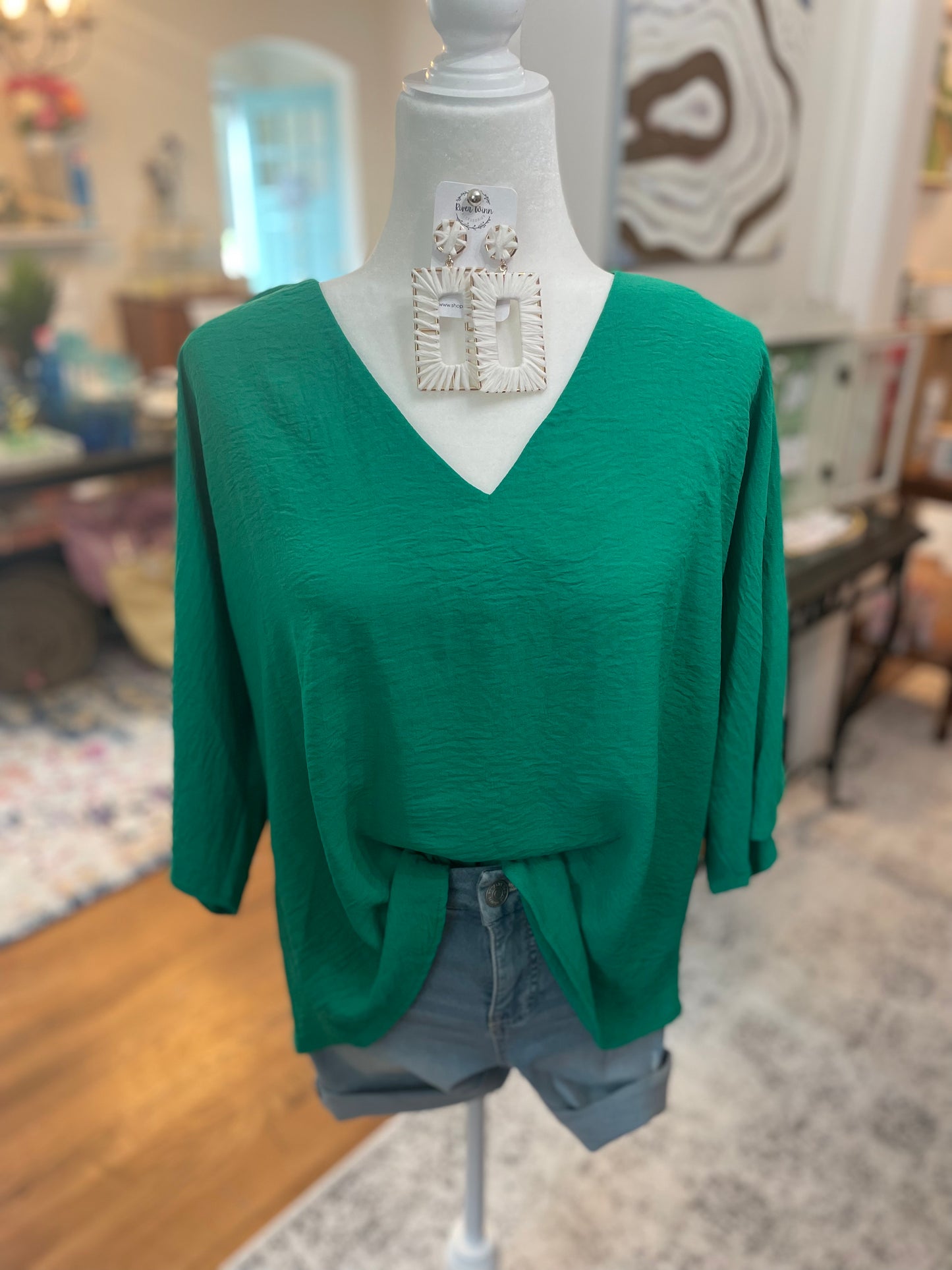 “Go Big Green” Top