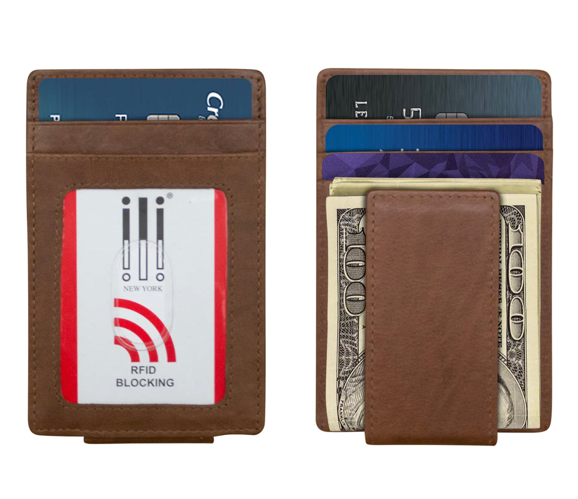 Men’s Magnetic Money Clip Card Holder