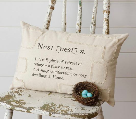 Cozy Nest –Lumbar Pillow