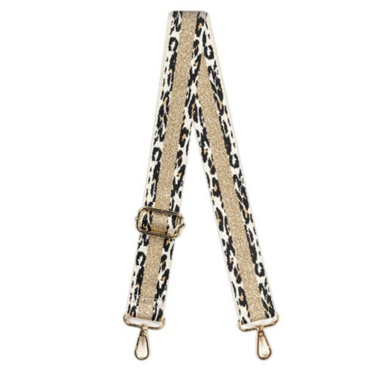 Leopard Stripe Crossbody Strap