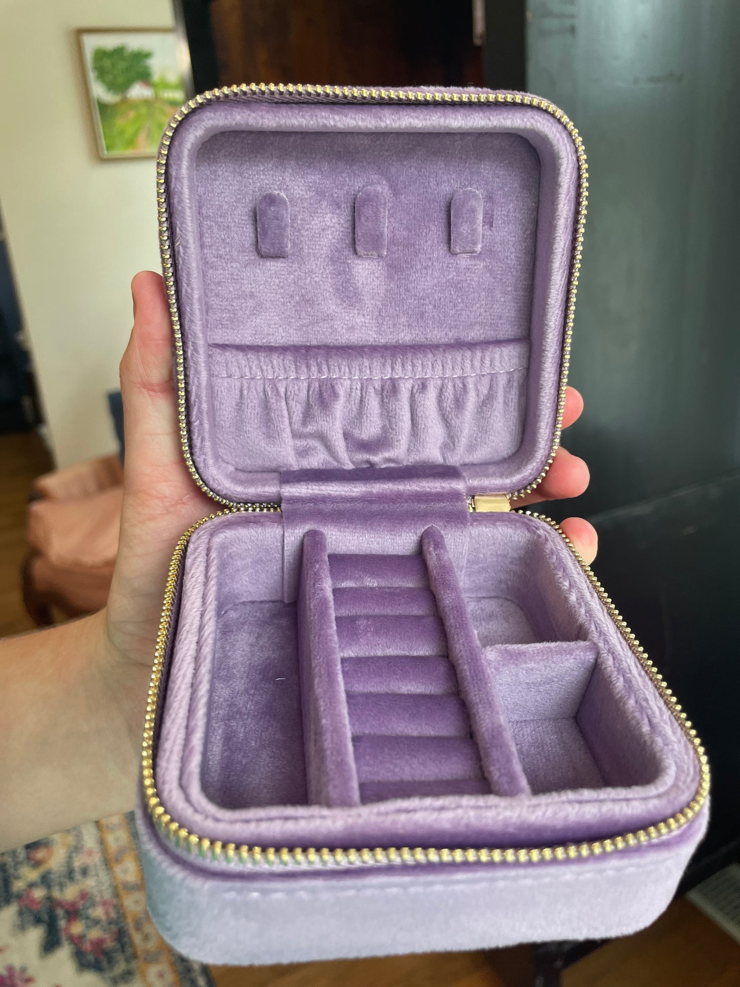 Velvet Jewelry Box