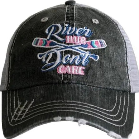 “River Hair, Don’t Care” Trucker Hat