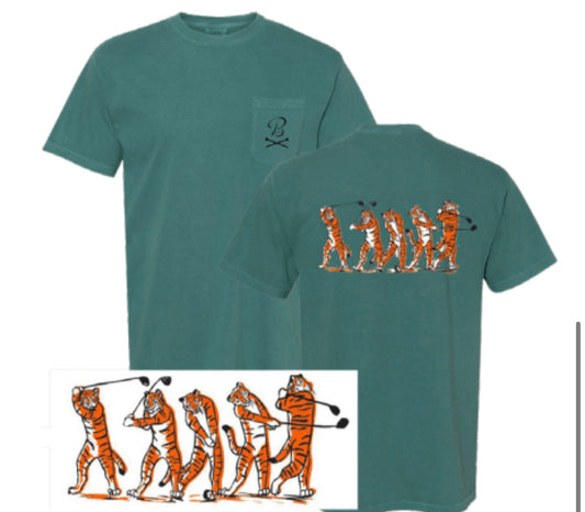 Barstool Golf Tiger Swing T-Shirt