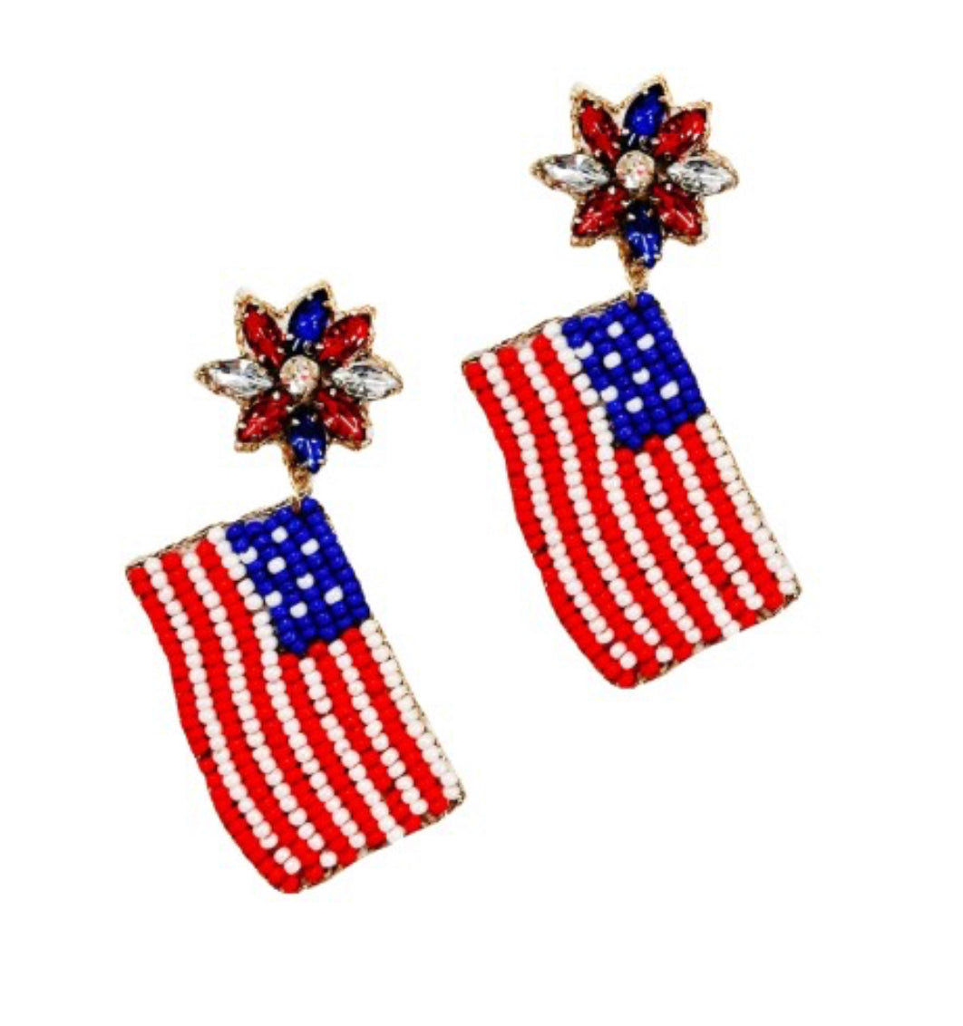 Oh My Stars! USA Earrings