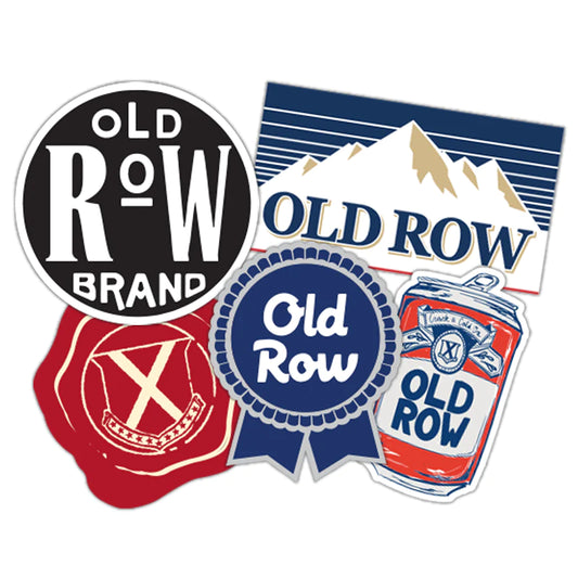 Old Row — Boozy Sticker Pack