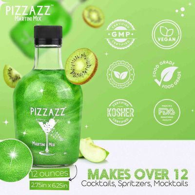 Pizzazz Martini Mixes — Appletini