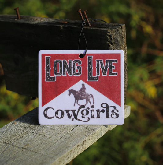 Car Freshie — Long Live Cowgirls