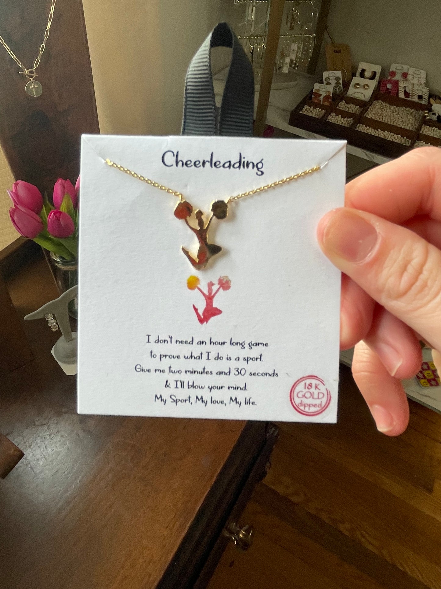 Cheerleader Necklace