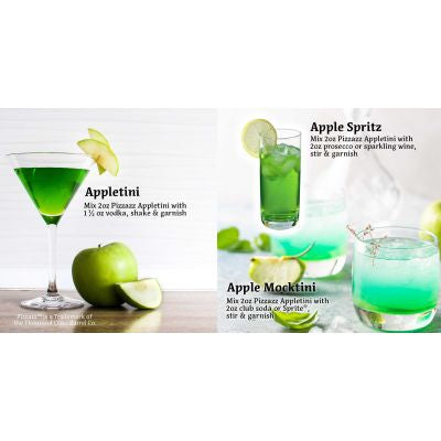 Pizzazz Martini Mixes — Appletini