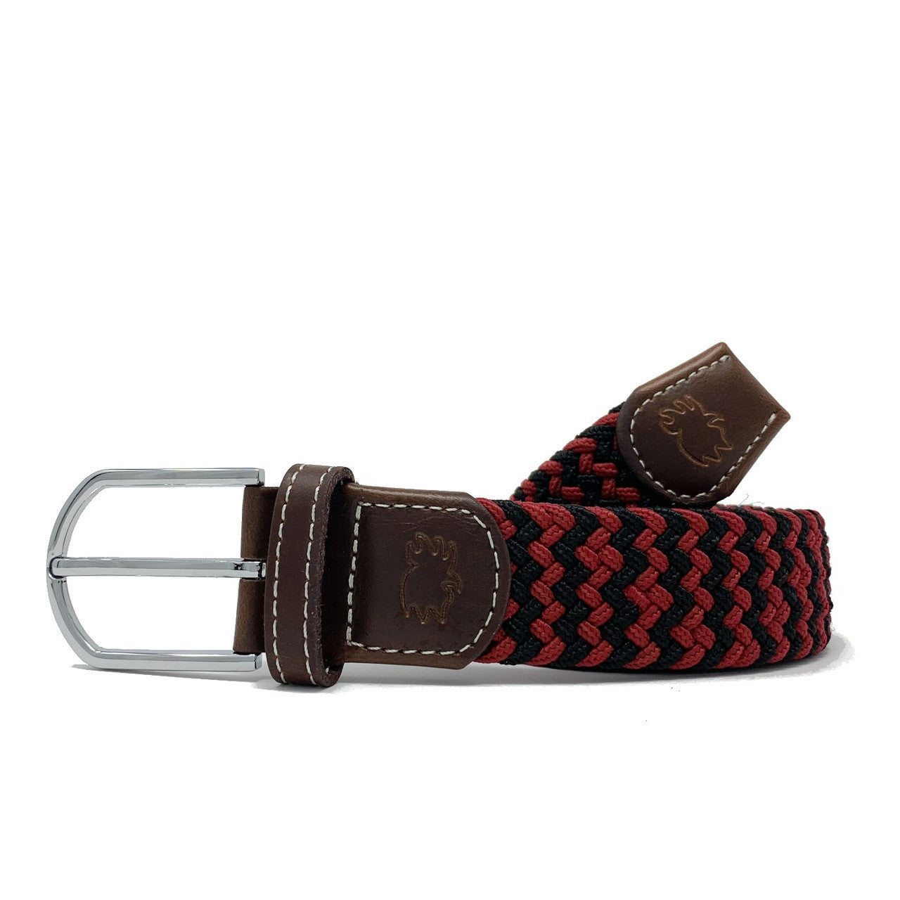 The Columbia Two Toned Woven Stretch Belt