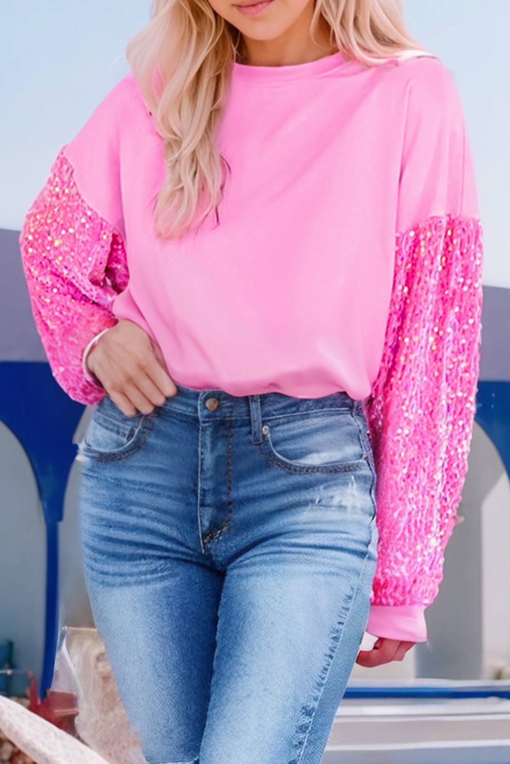 Missy Sequin Pullover