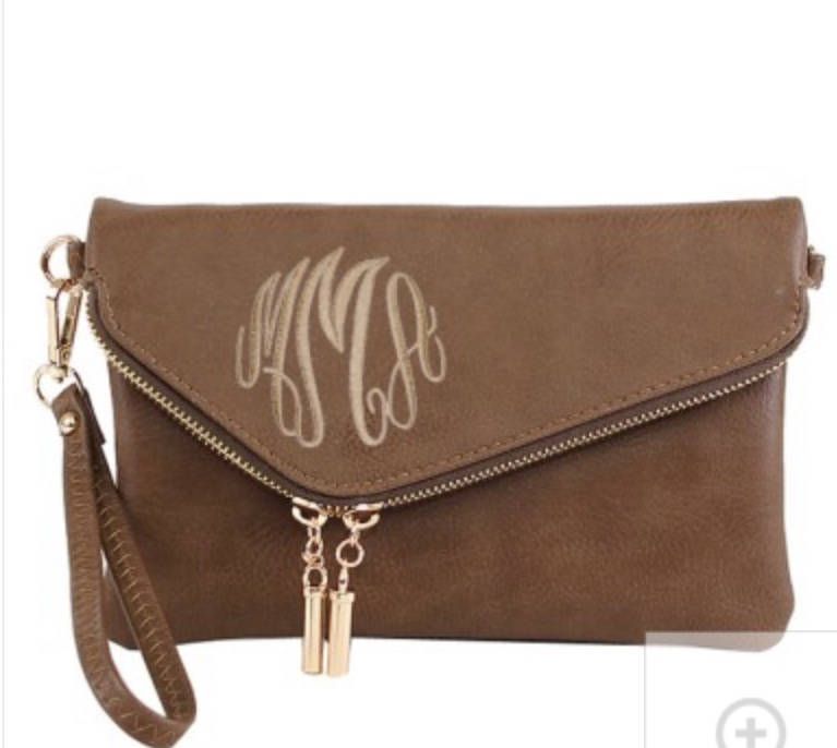 Envelop Clutch - Monogrammed