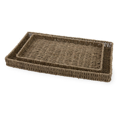 Seagrass Rectangle Tray Larger