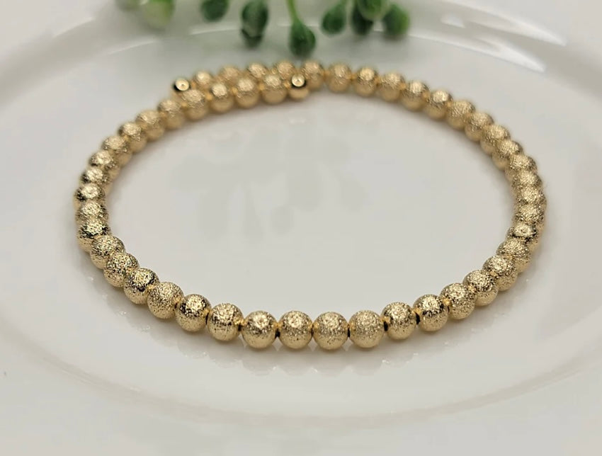 Gold Ball Bracelet