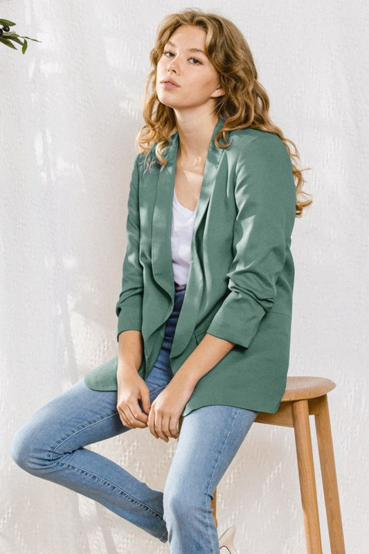 Ella Blazer - Teal