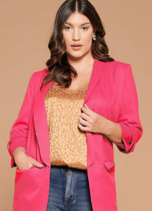 Ella Blazer - Hot Pink