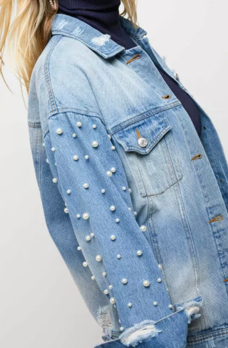 Pearl Denim Jacket