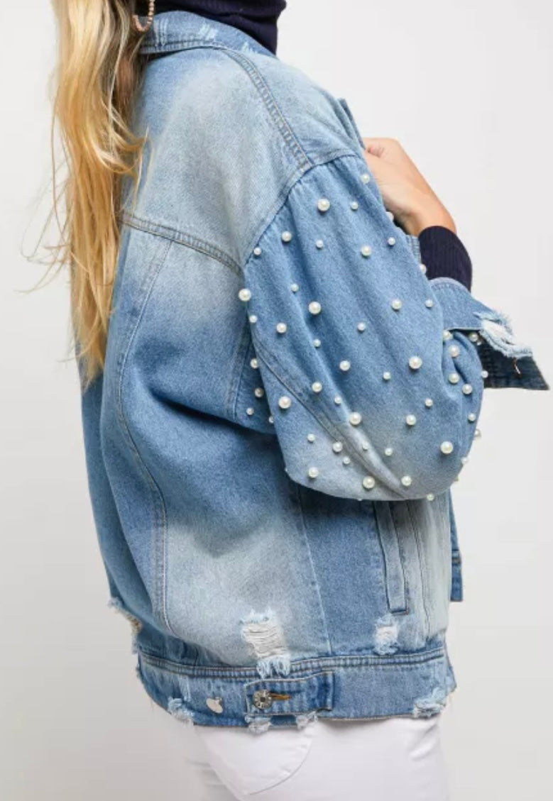 Pearl Denim Jacket